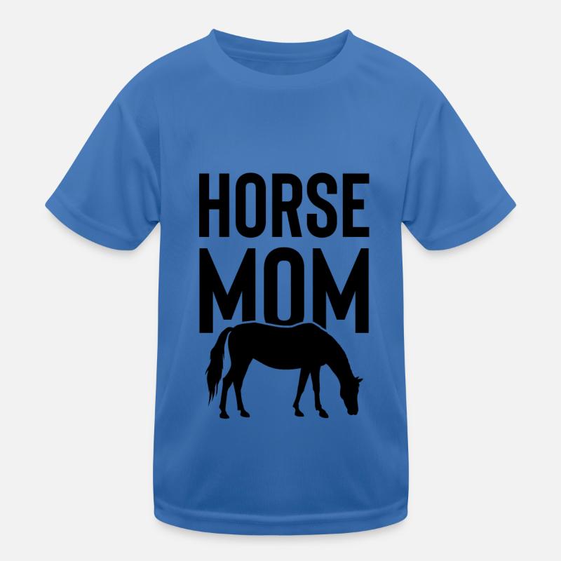 Pferde Mama Kids Functional T-Shirt