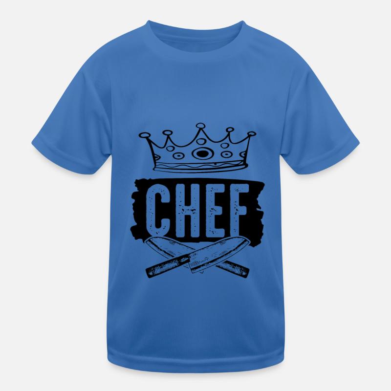 chef cuisinier T-shirt sport Enfant