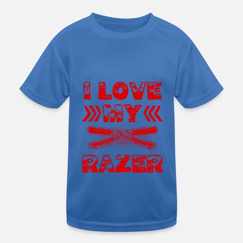 J’aime mon Razer T-shirt sport Enfant
