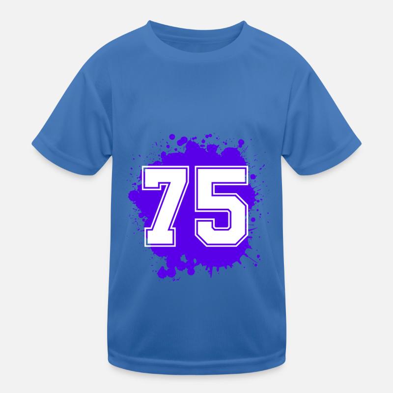 75 Nombre d’objets blob T-shirt sport Enfant