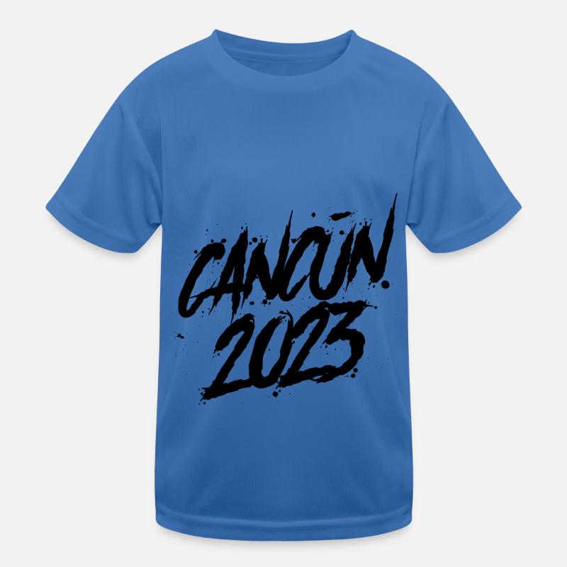 Cancun 2023 Kinder Funktions-T-Shirt