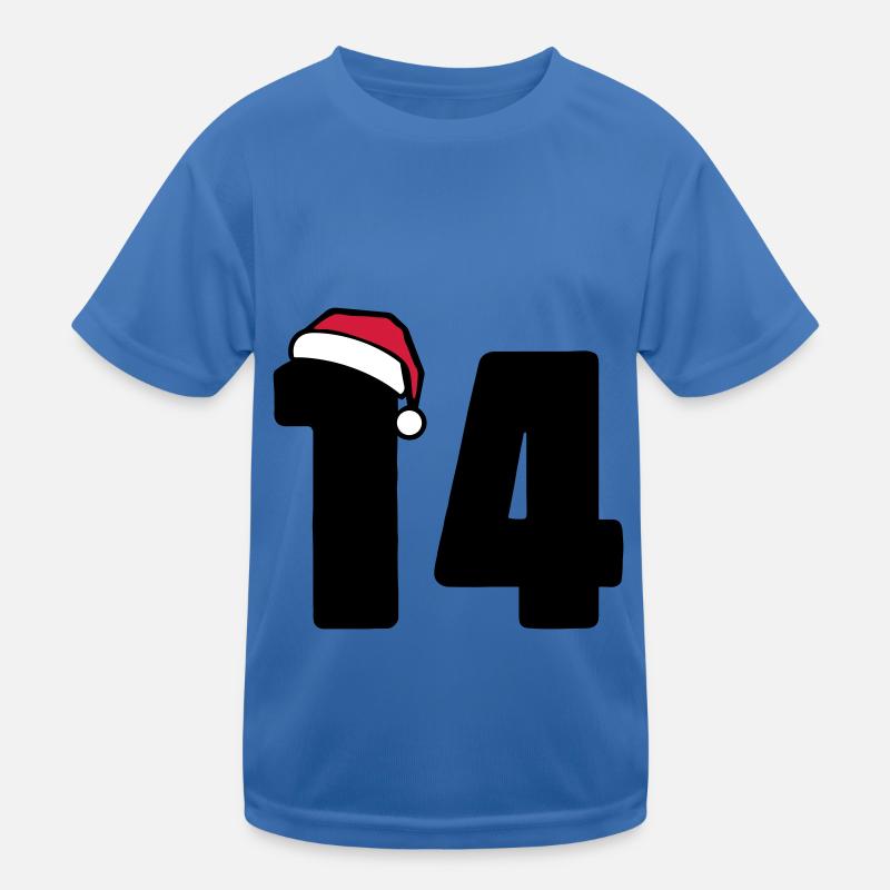 14 Numéro de Noël T-shirt sport Enfant