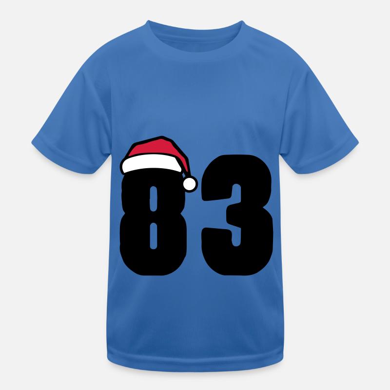 83 Numéro Noël T-shirt sport Enfant
