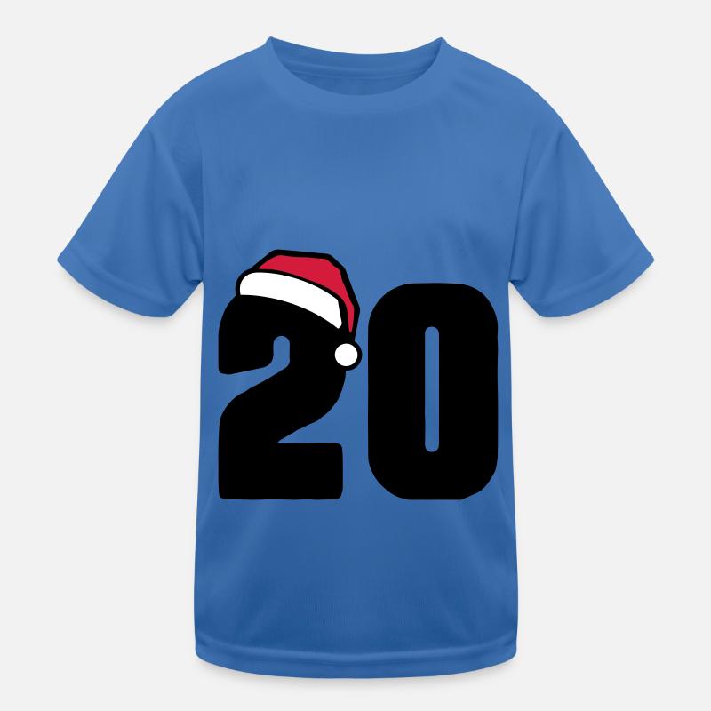 20 Numéro Noël T-shirt sport Enfant