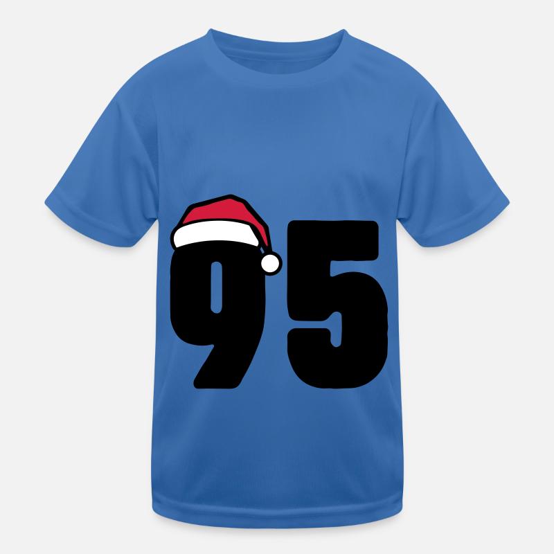 95 Numéro Noël T-shirt sport Enfant