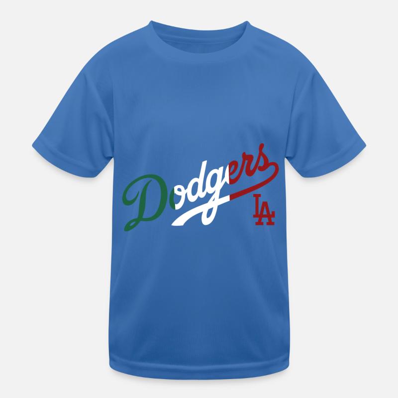 Dodgers LA Kapuzenpullover Kinder Funktions-T-Shirt