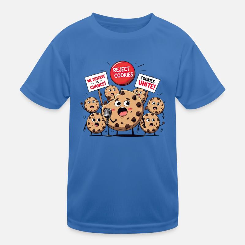 Cookie Rebellion - Conception amusante de protestation de biscuits T-shirt sport Enfant