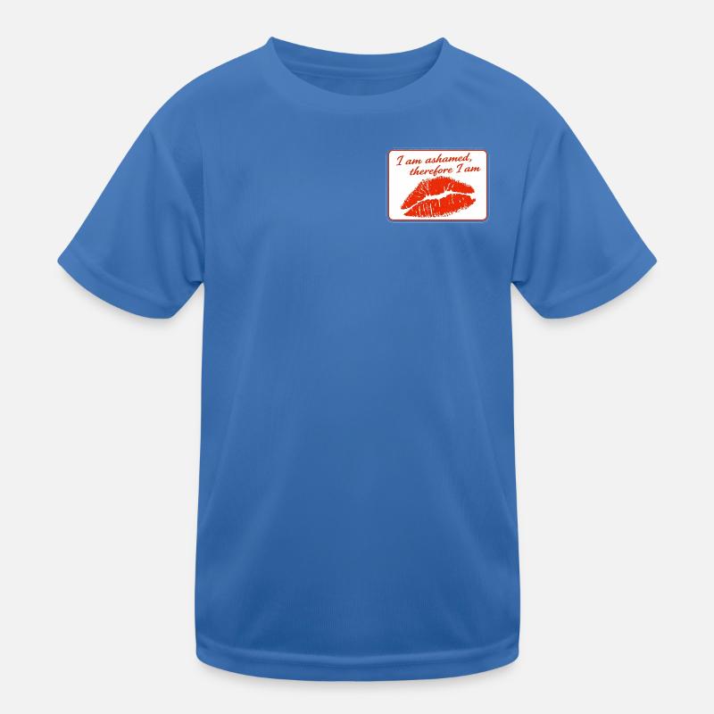 I am ashamed, therefore I am Kids Functional T-Shirt