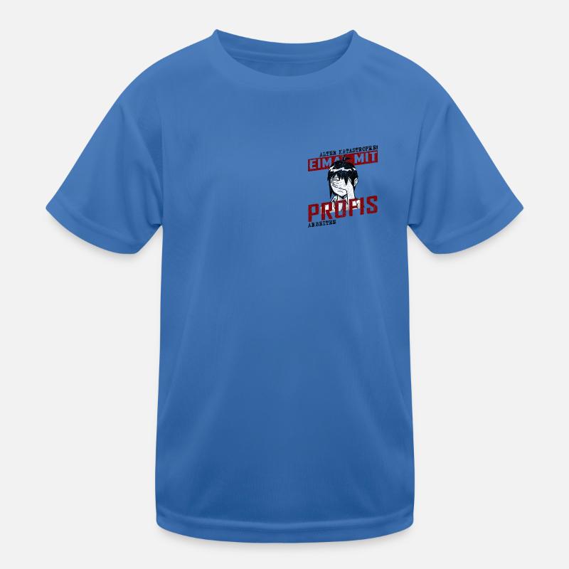 Old disaster! Work with professionals once Kids Functional T-Shirt