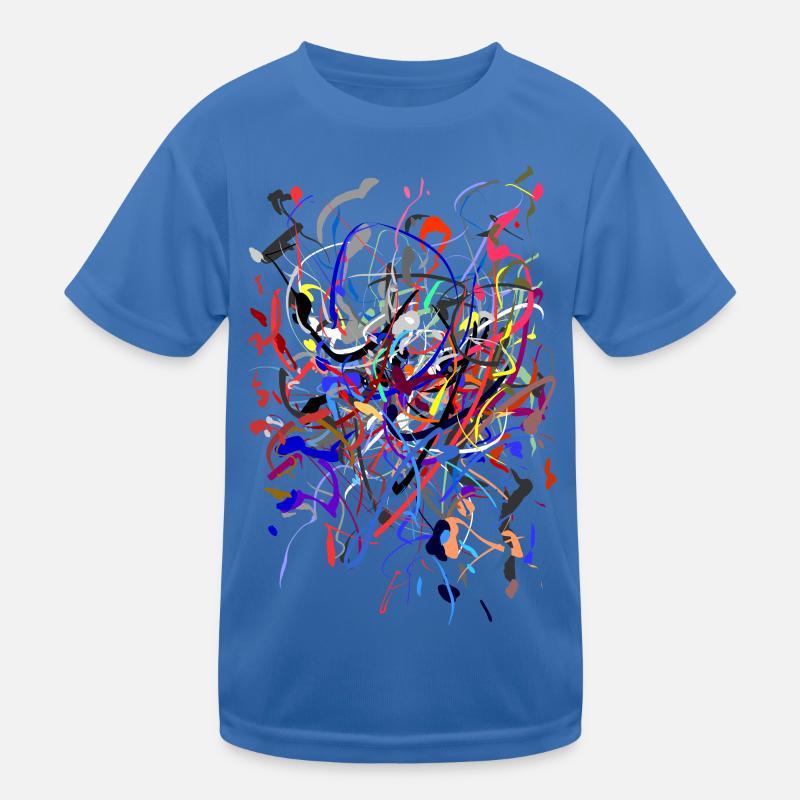 abstract Kids Functional T-Shirt