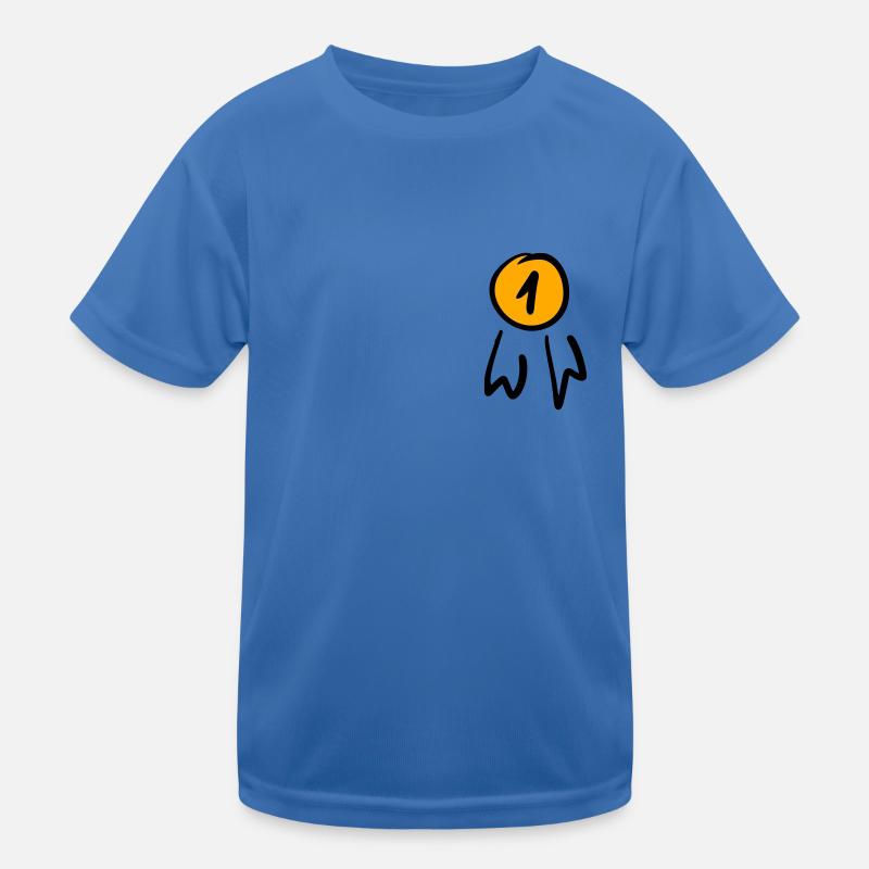 Premier badge / commande. Griffonner. T-shirt sport Enfant