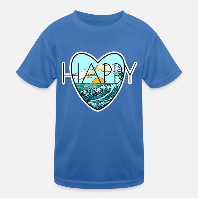 Endroit heureux T-shirt sport Enfant