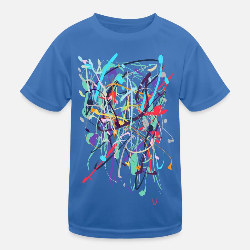 Abstract Kids Functional T-Shirt