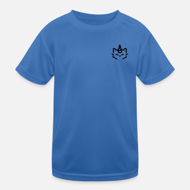 tete de chat licorne T-shirt sport Enfant