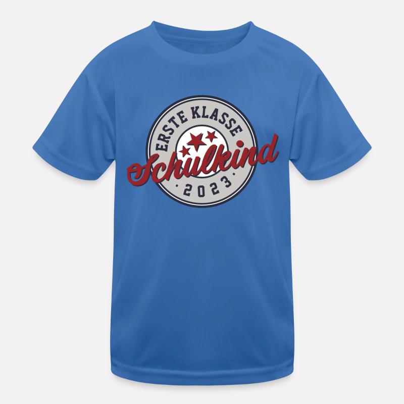 SCHULKIND 2023 - EINSCHULUNG - ERSTER SCHULTAG Kinder Funktions-T-Shirt