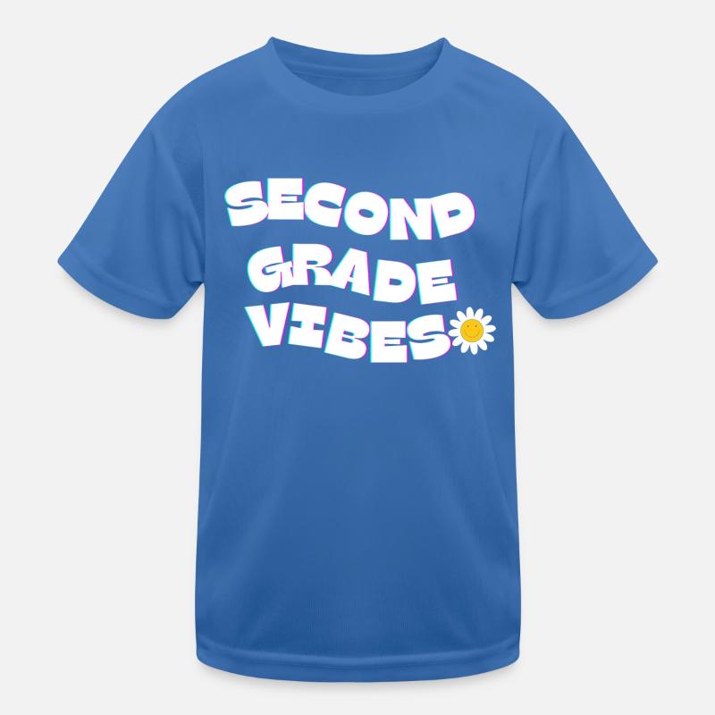 Second Grade Vibes Kids Functional T-Shirt