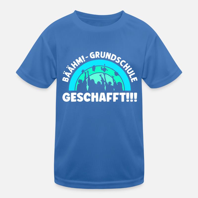 Bäähm, Grundschule geschafft, Schulkind, 4. Klasse Kinder Funktions-T-Shirt