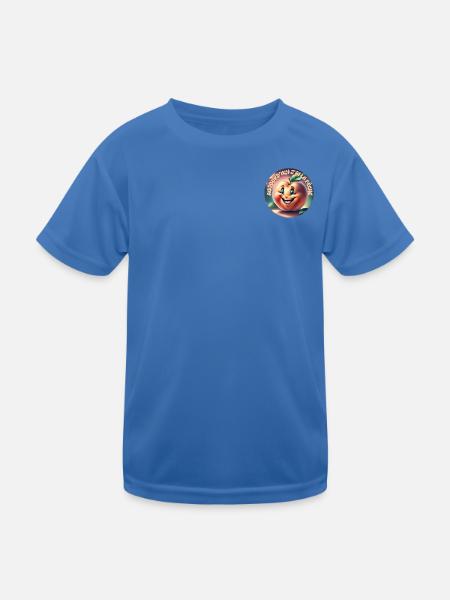 Heute bin ich in der Stimmung - Kinder Funktions-T-Shirt - Königsblau - Vorne