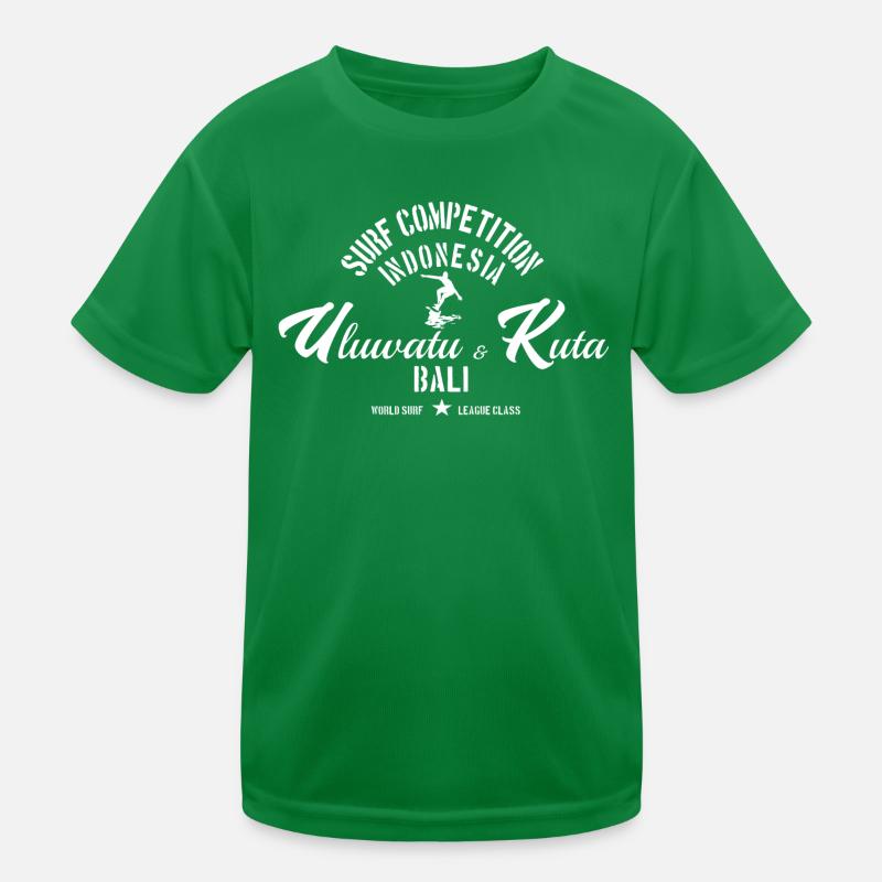 Surf Bali Kinder Funktions-T-Shirt