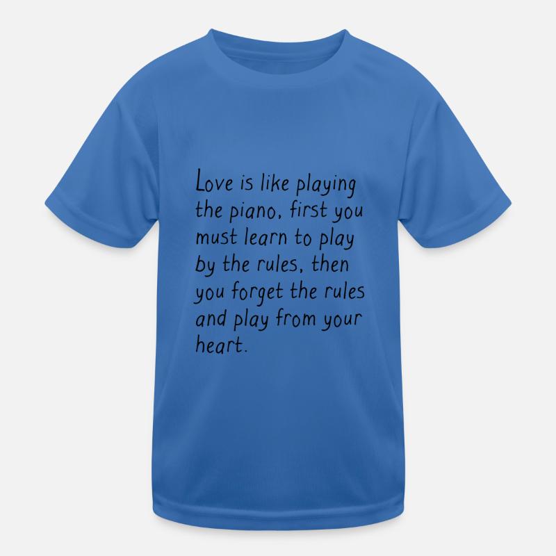 citations d'amour De T-shirt sport Enfant