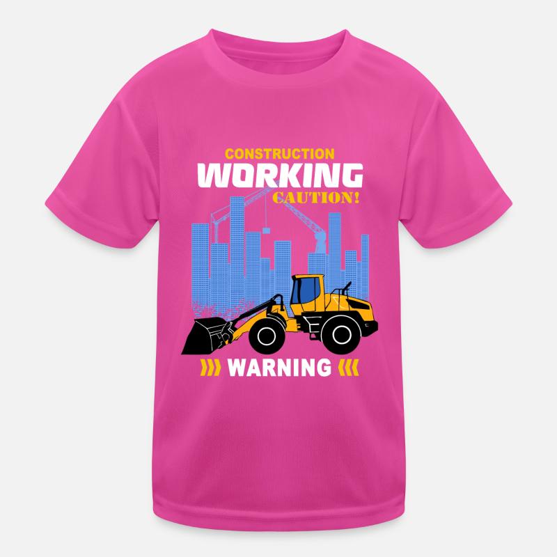 Chargeuse sur pneus T-shirt sport Enfant