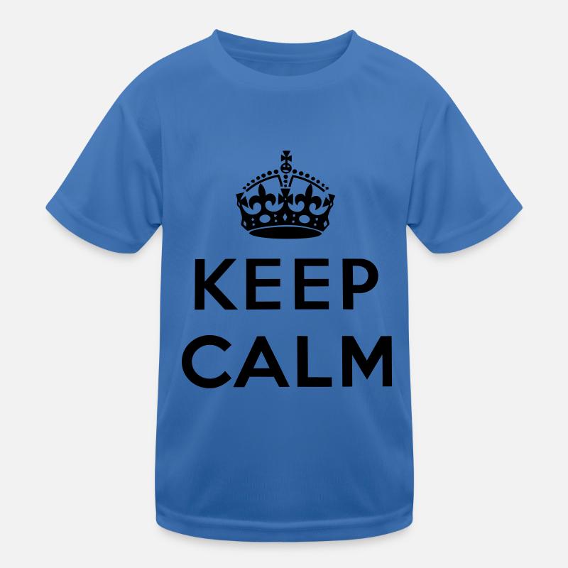 Keep Calm Kinder Funktions-T-Shirt