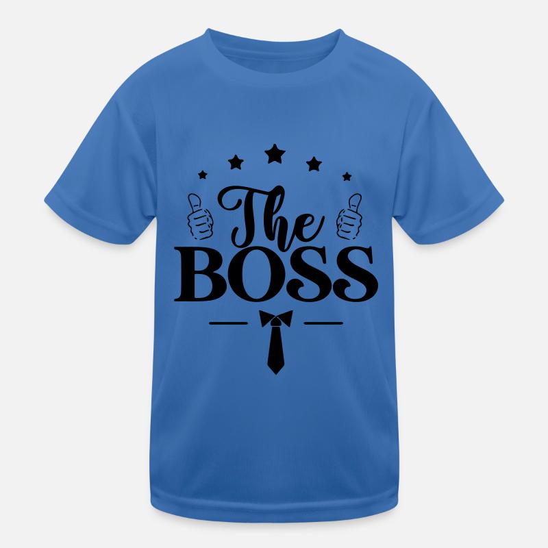 Der Chef Kinder Funktions-T-Shirt