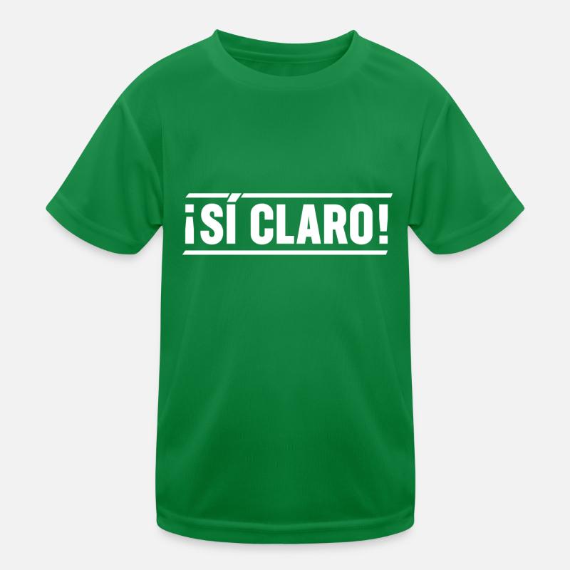 SÍ CLARO Kinder Funktions-T-Shirt