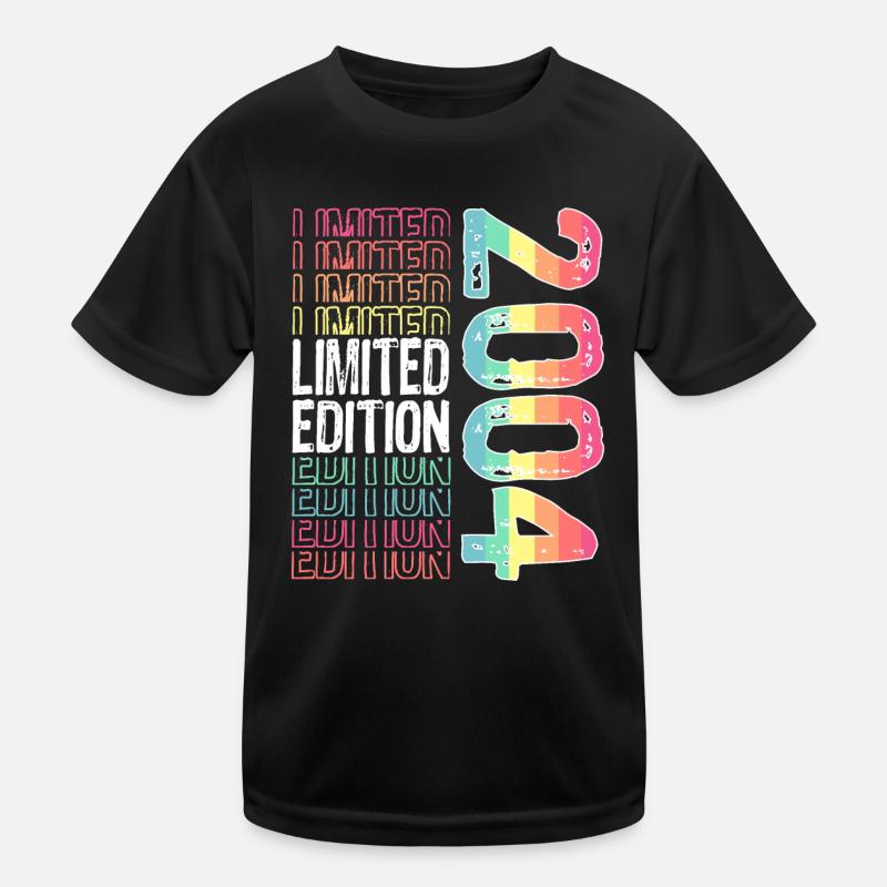 Edition limitée depuis 2004 Anniversaire Millésime 2004 T-shirt sport Enfant