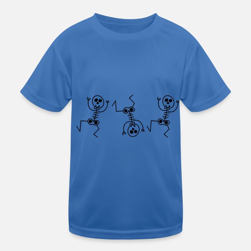 Skelette, die tanzen Kinder Funktions-T-Shirt