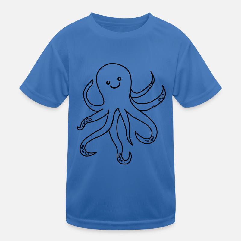 Octopus Octopus Kids Functional T-Shirt