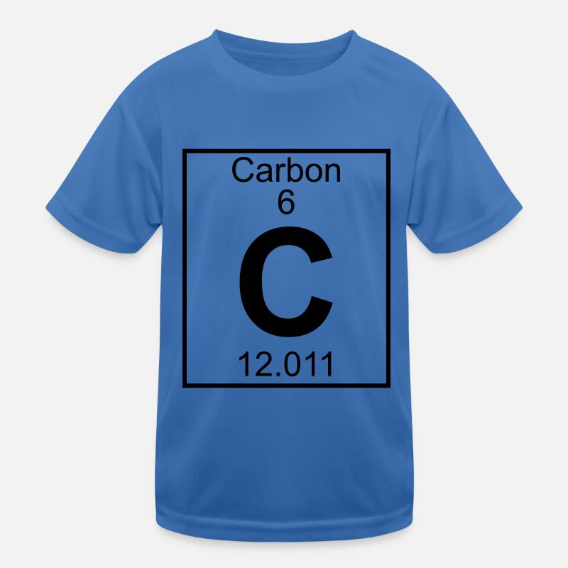 Periodic table element 6 - C (carbon) - BIG Kinder Funktions-T-Shirt