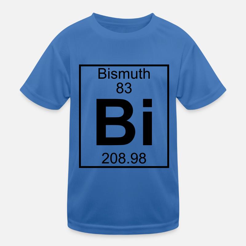 Bismuth (Bi) (element 83) Kids Functional T-Shirt