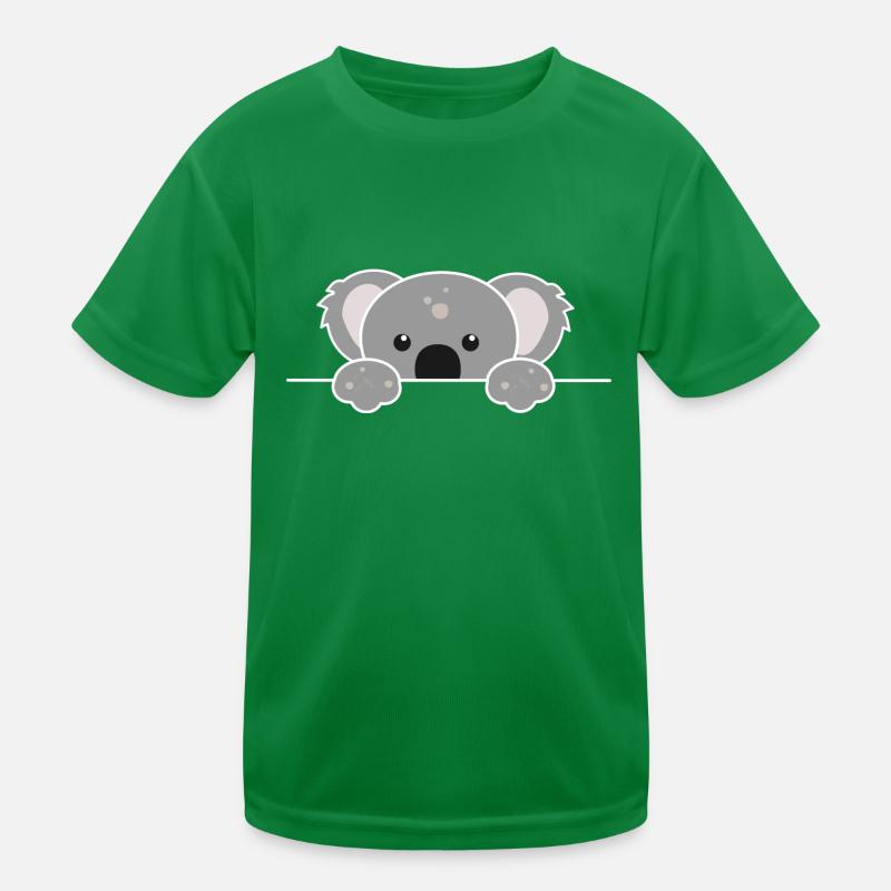 Funny Coala Kids Functional T-Shirt