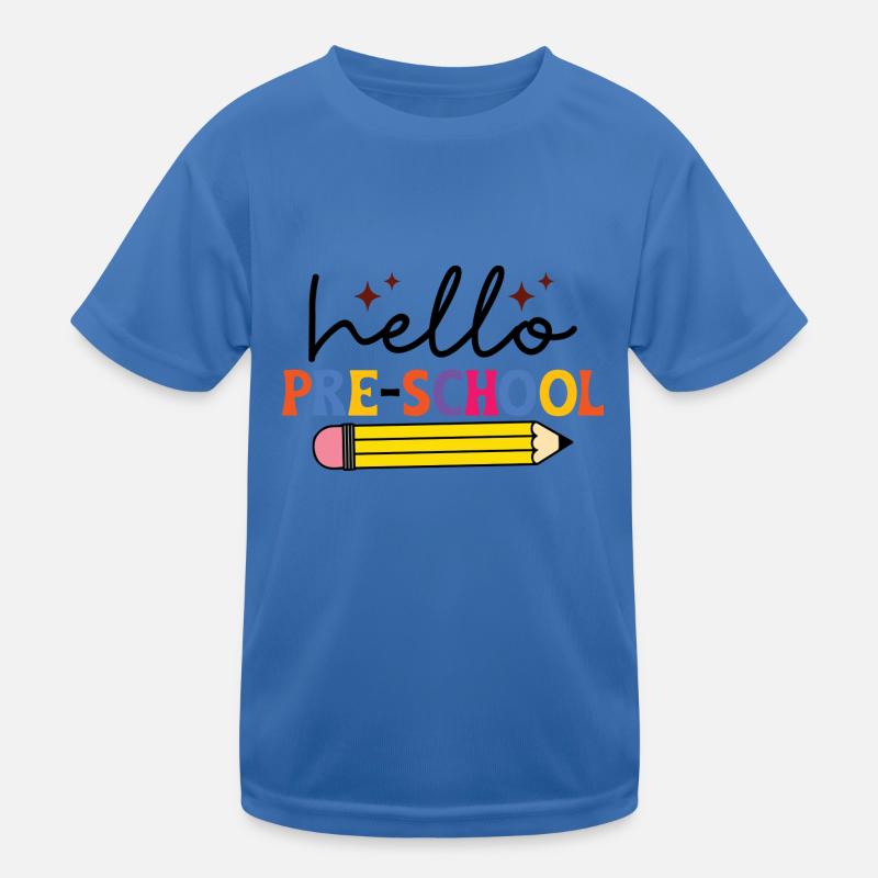 Hello Pre-School Kids Functional T-Shirt