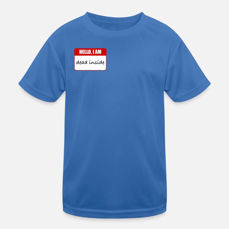 i am dead inside Kids Functional T-Shirt