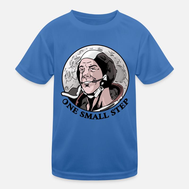 One Small Step - A Small Step - Moon Landing Kids Functional T-Shirt
