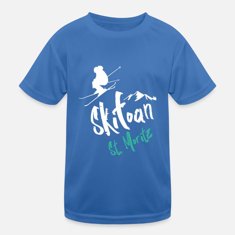 Ski à Saint-Moritz T-shirt sport Enfant