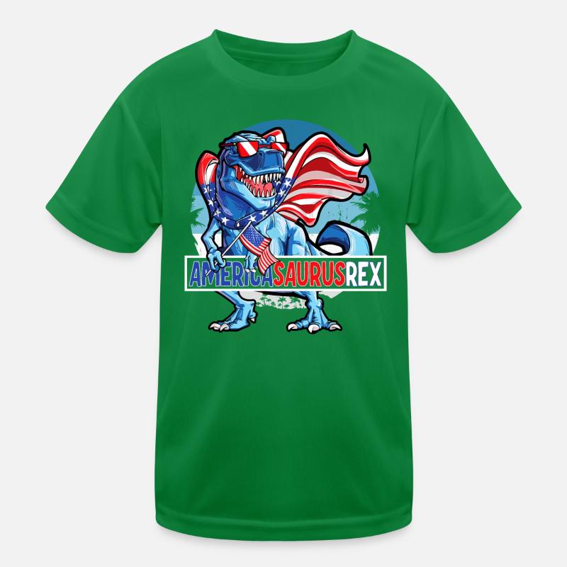 Americasaurus Rex T-shirt sport Enfant