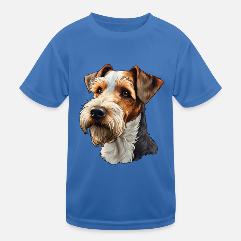 Fox terrier à poil dur T-shirt sport Enfant