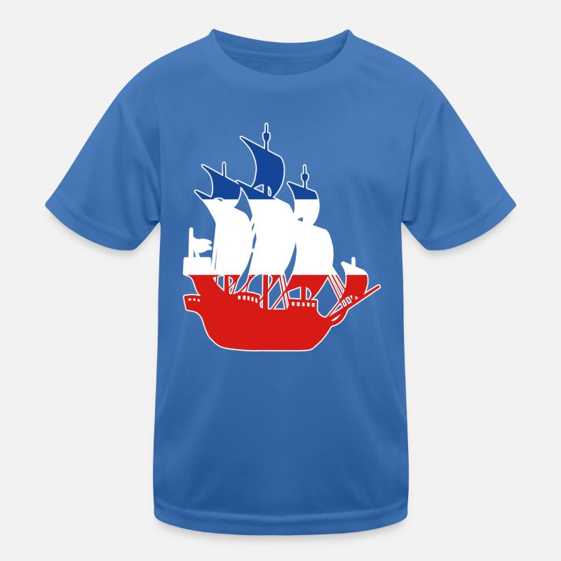 Schleswig-Holstein Boat Kids Functional T-Shirt