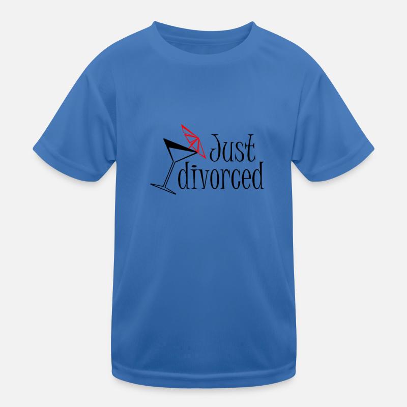 Scheidung - Just divorced Kinder Funktions-T-Shirt
