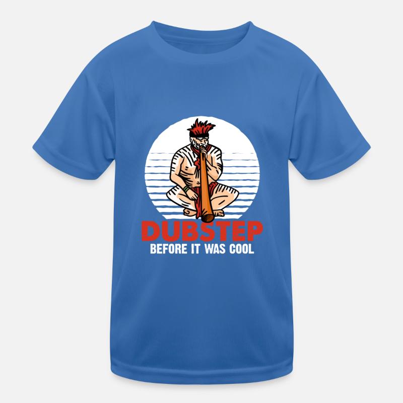 Didgeridoo Dubstep before it was cool - Kids Functional T-Shirt - royal blue