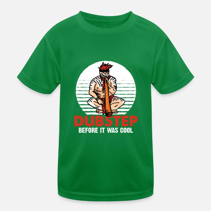 Didgeridoo Dubstep before it was cool Kids Functional T-Shirt