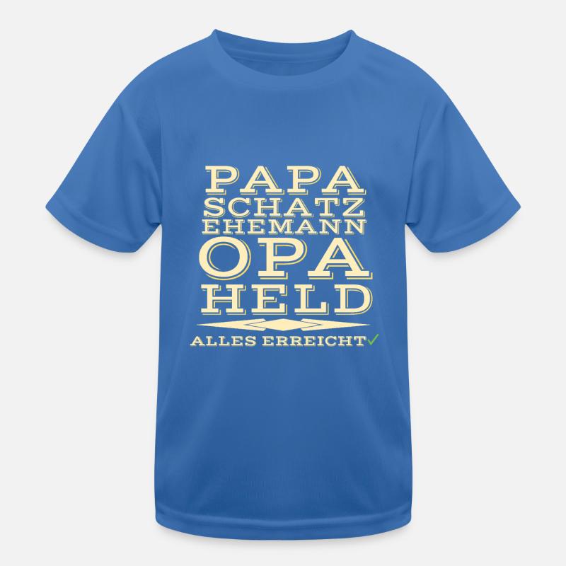 Opa Held Kinder Funktions-T-Shirt