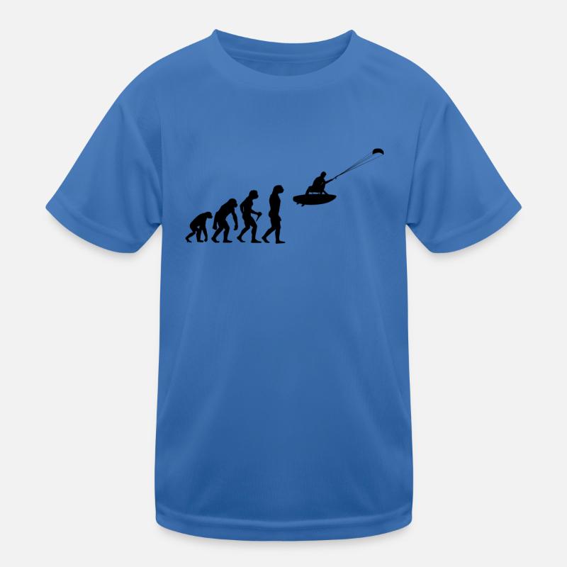 Evolution Kitesurf Wassersport Kitesurfer Kinder Funktions-T-Shirt
