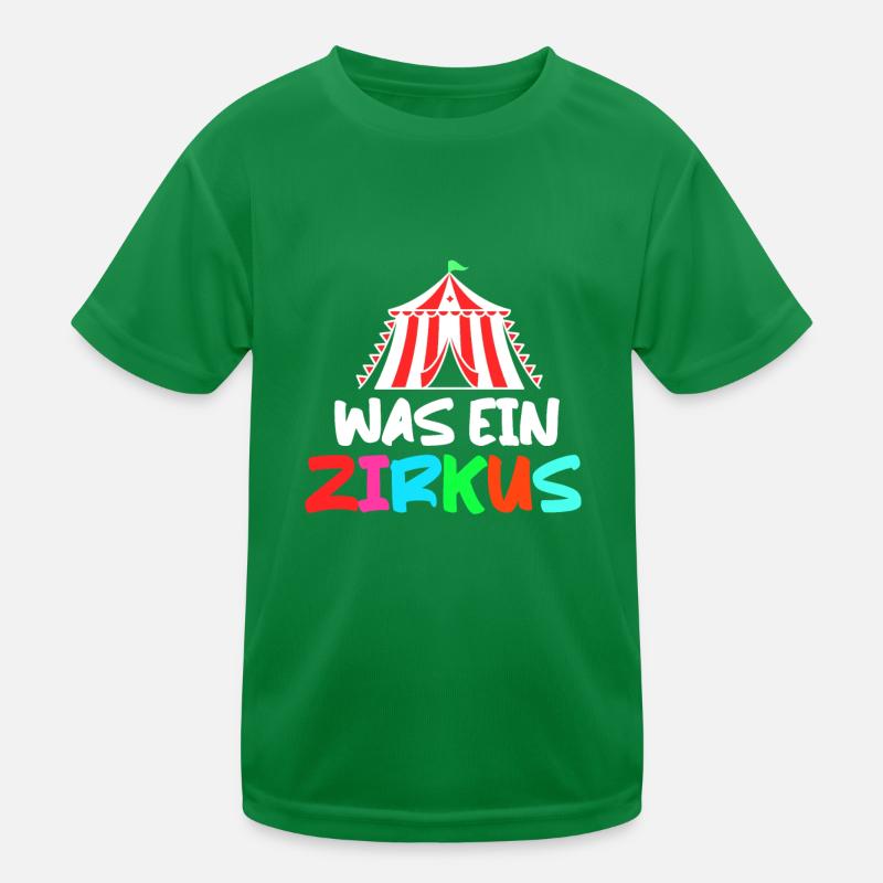 Was ein Zirkus Kinder Funktions-T-Shirt
