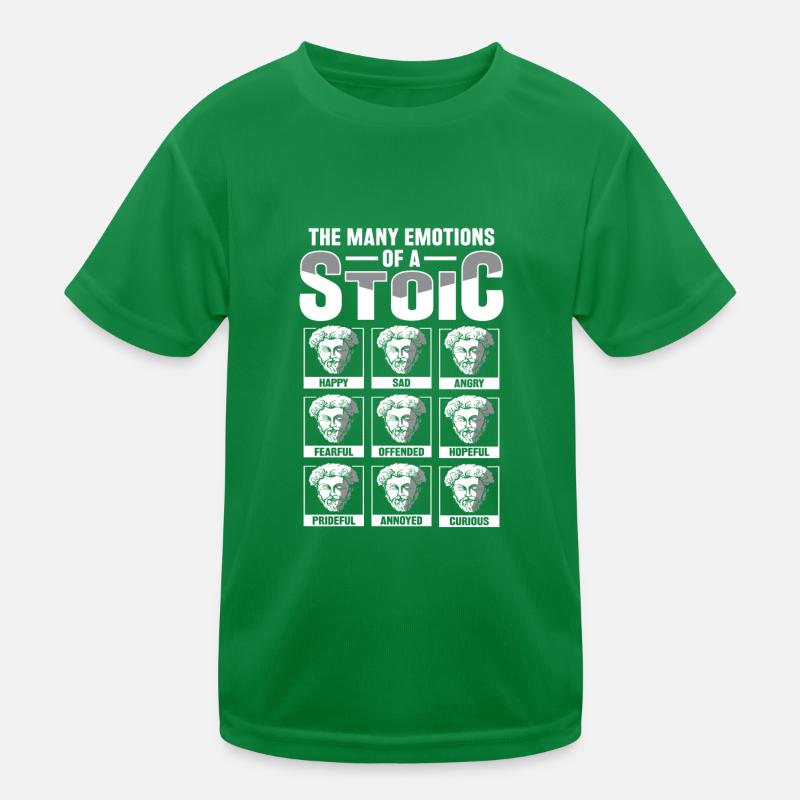 Le philosophe stoïcien Marc Aurèle Stoïcien T-shirt sport Enfant