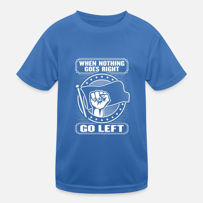 Left-wing design for a socialist Kids Functional T-Shirt