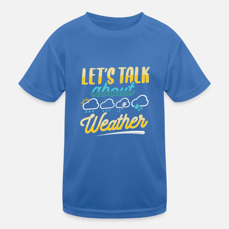 Météorologue Météo T-shirt sport Enfant